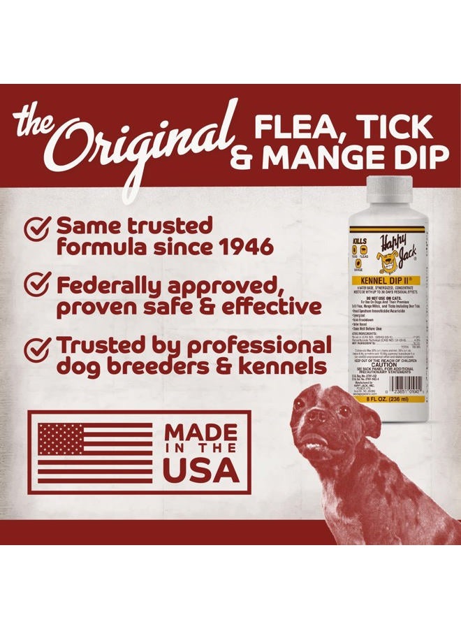Happy Jack 1045 Kennel Dip II 8oz - Image 5